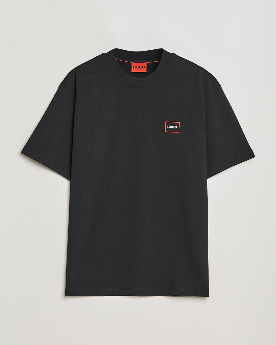 Herren |  | HUGO | Dosmos Logo Crew Neck T-Shirt Black