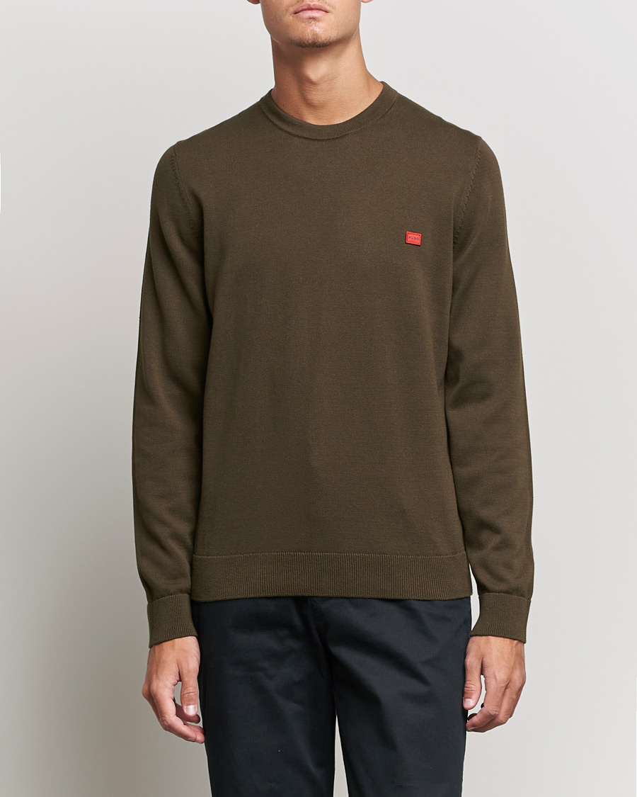 Herren | Pullover | HUGO | San Cassius Knitted Sweater Dark Green