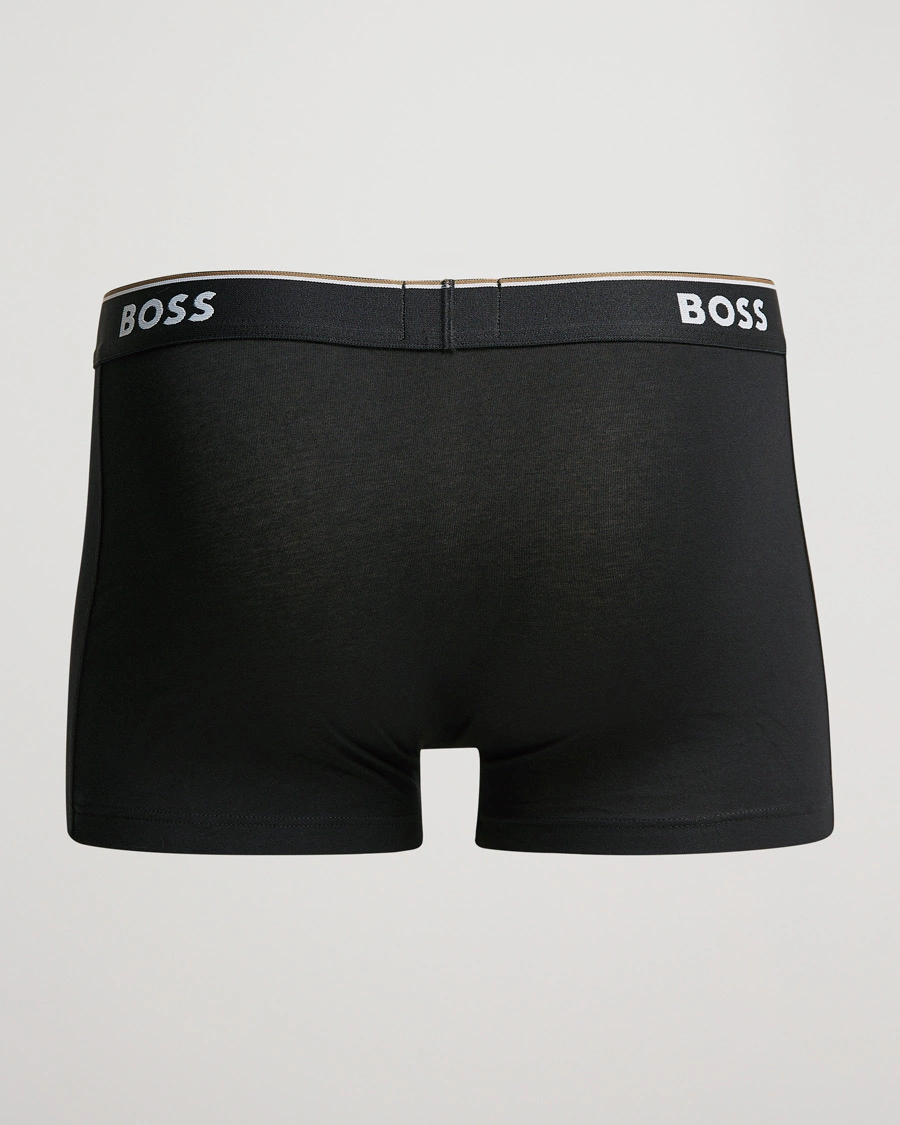 Herren | Unterwäsche | BOSS BLACK | 3-Pack Trunk Boxer Shorts Black