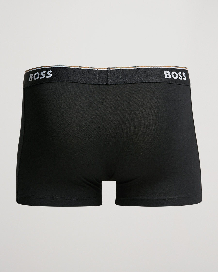 Herren | Unterwäsche | BOSS BLACK | 3-Pack Trunk Boxer Shorts Black