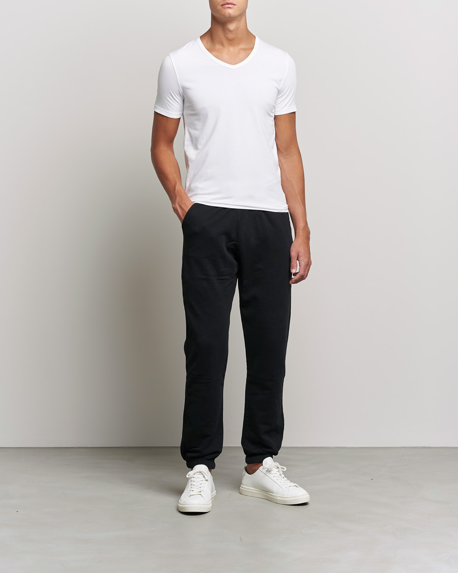 Herren | BOSS | BOSS | 2-Pack V-Neck Slim Fit T-Shirt White