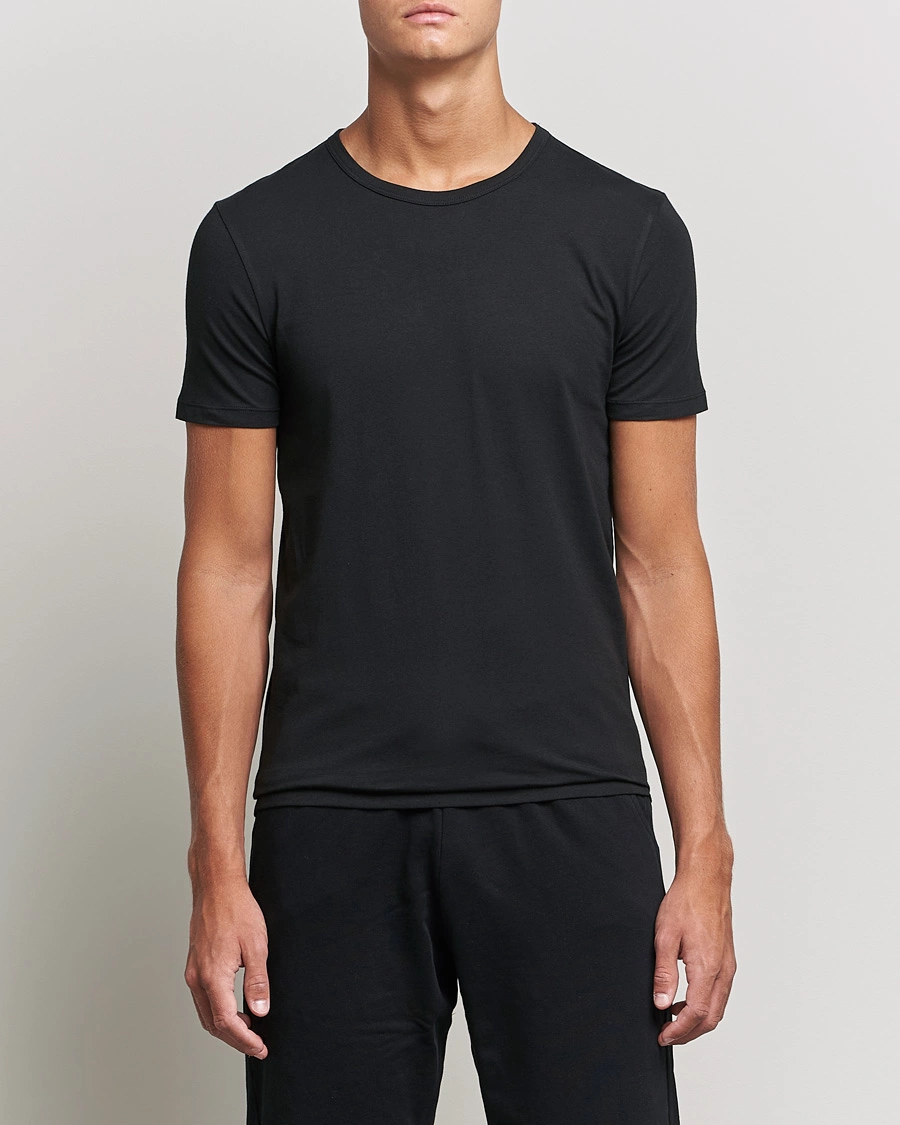 Herr |  | BOSS BLACK | 2-Pack Crew Neck Slim Fit T-Shirt Black