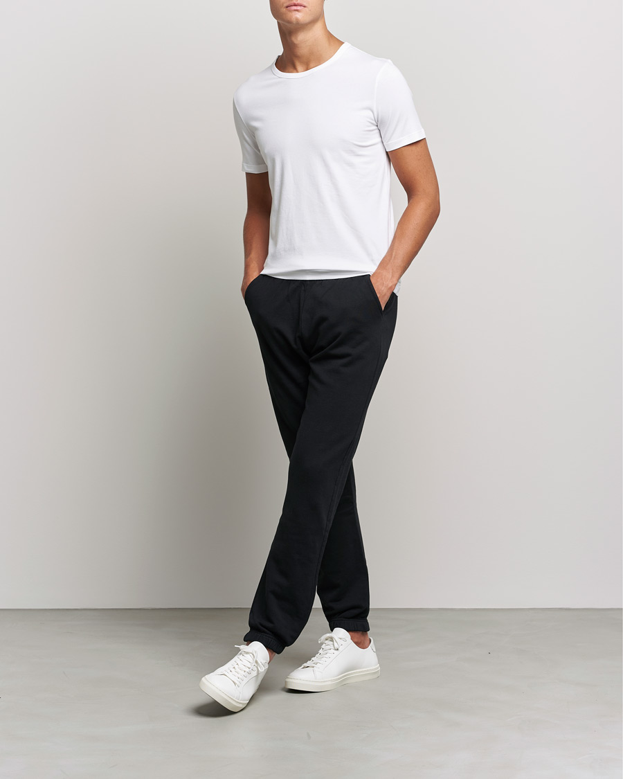 2 Pack Crew Neck Slim Fit T Shirt White bei Care of Carl