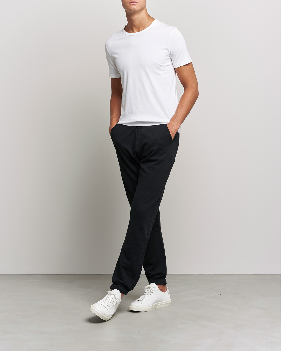 Herren | T-Shirts | BOSS BLACK | 2-Pack Crew Neck Slim Fit T-Shirt White