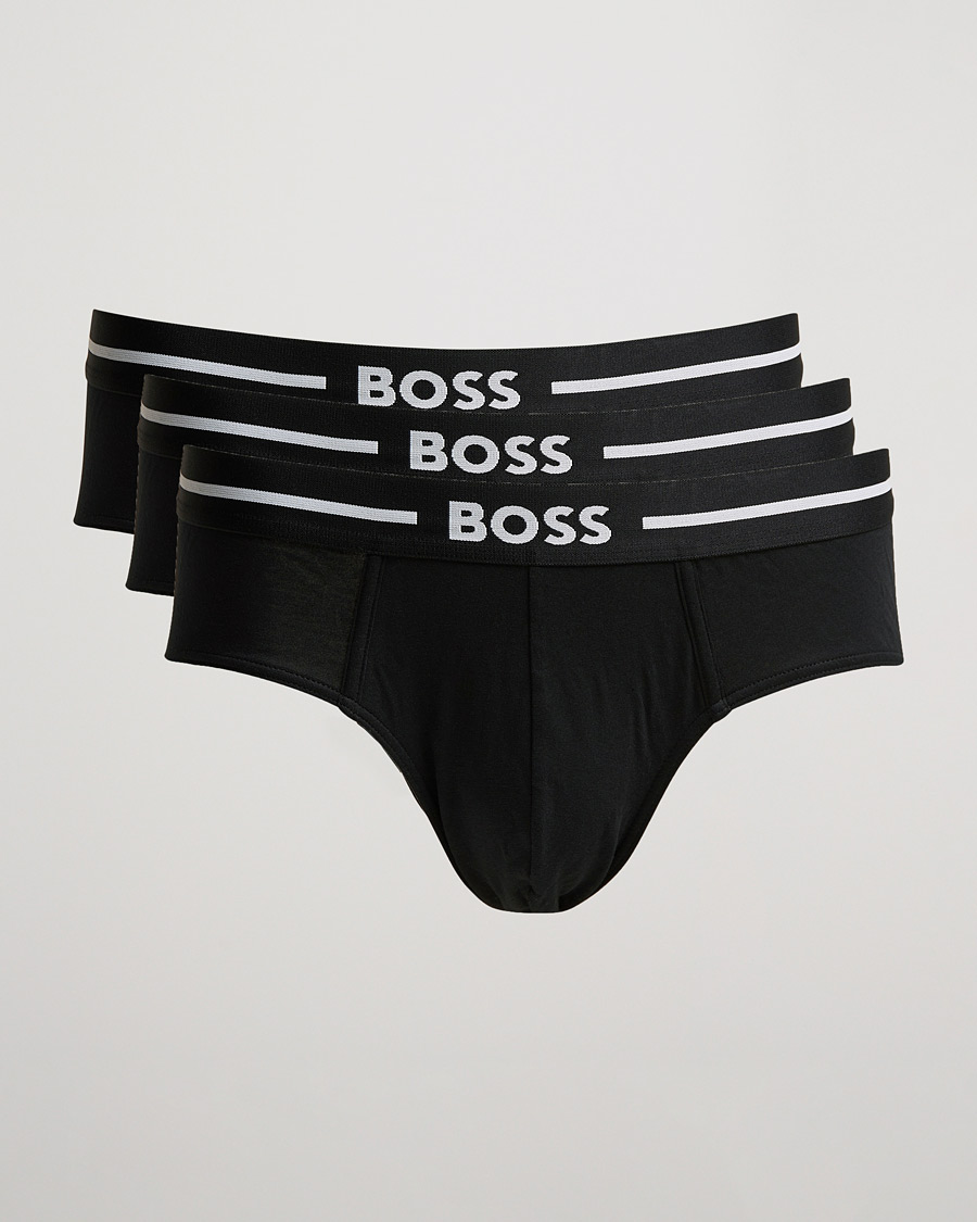 Herren | Unterwäsche | BOSS BLACK | 3-Pack Boxer Briefs Black