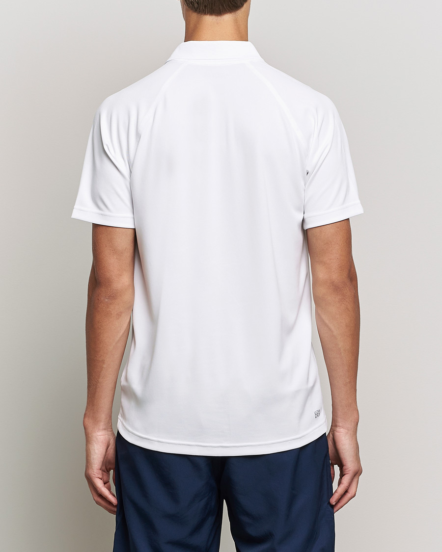 Herren | Poloshirt | Lacoste Sport | Performance Ribbed Collar Polo White