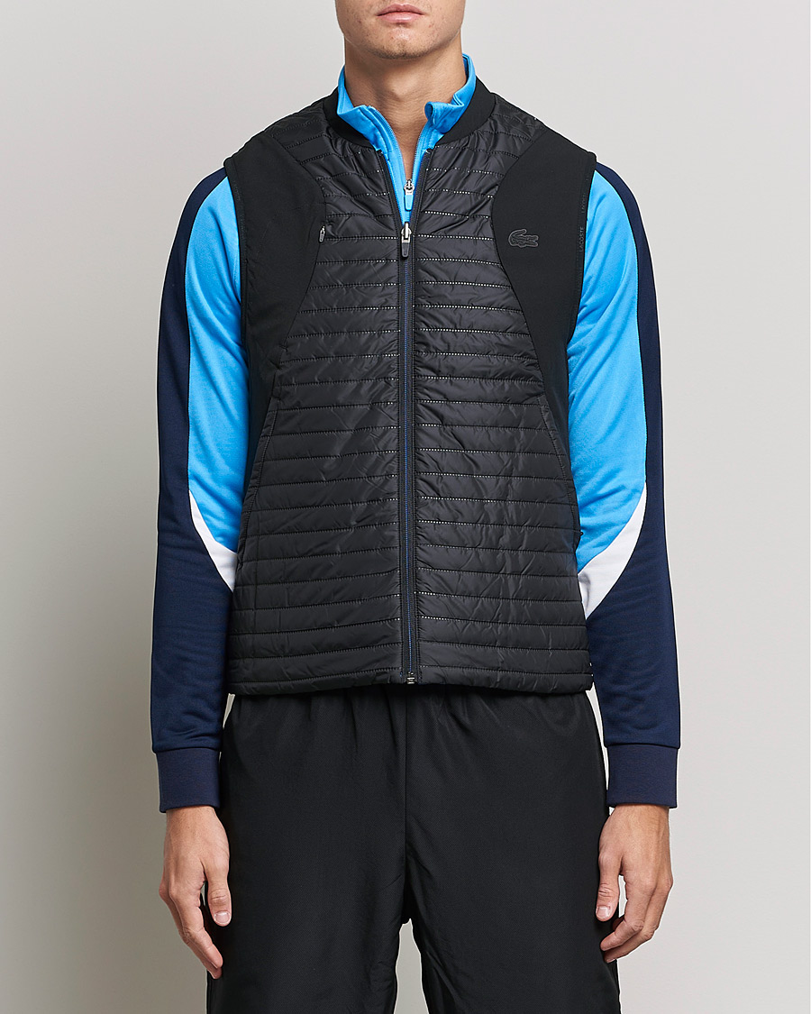 Herren |  | Lacoste Sport | Reversible Performance Vest Black/Blue