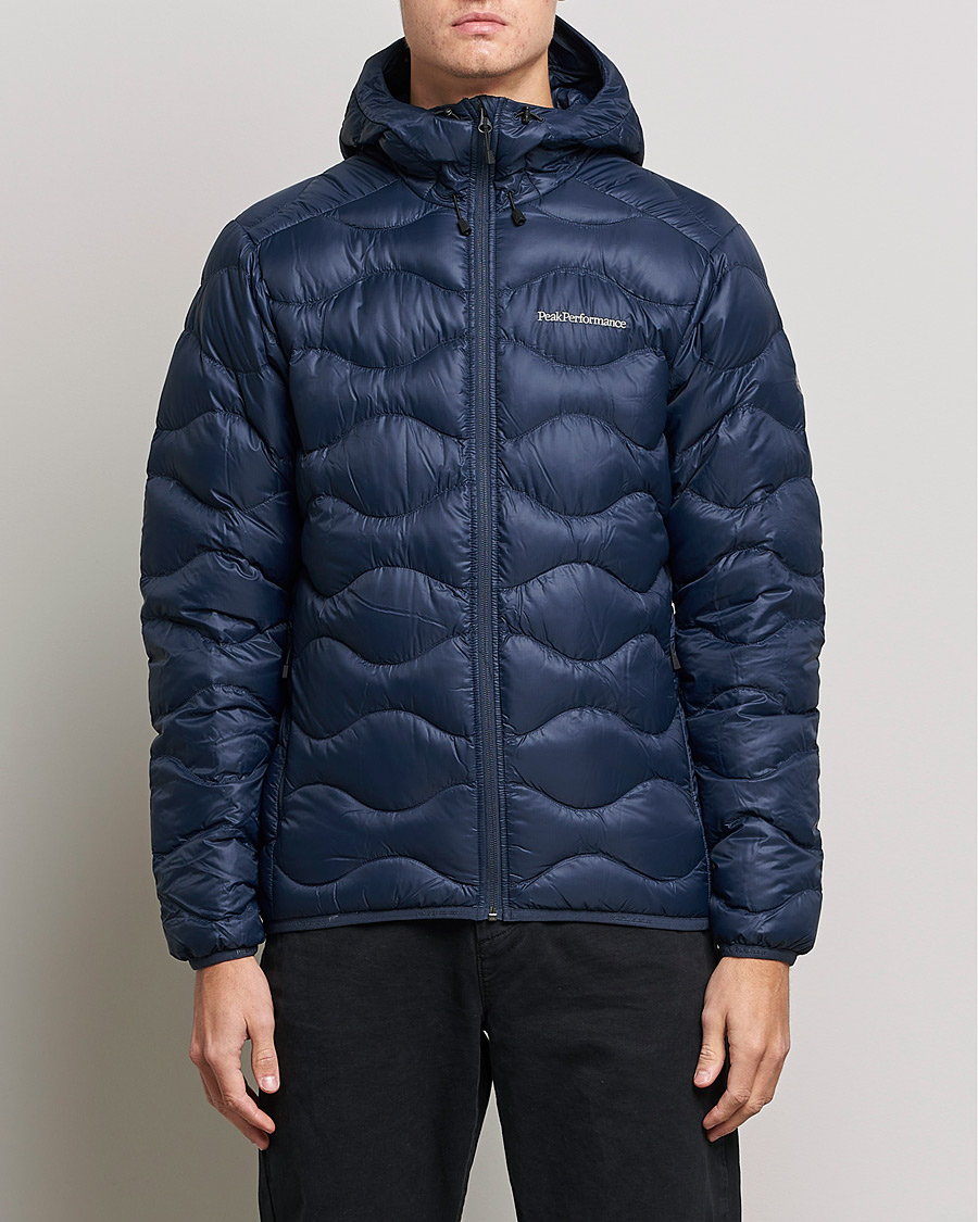 Herren |  | Peak Performance | Helium Down Hooded Jacket Blue Shadow