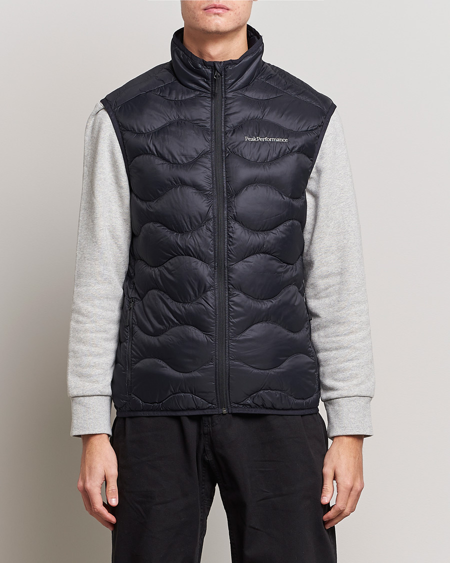 Men | Gilets | Peak Performance | Helium Down Vest Black