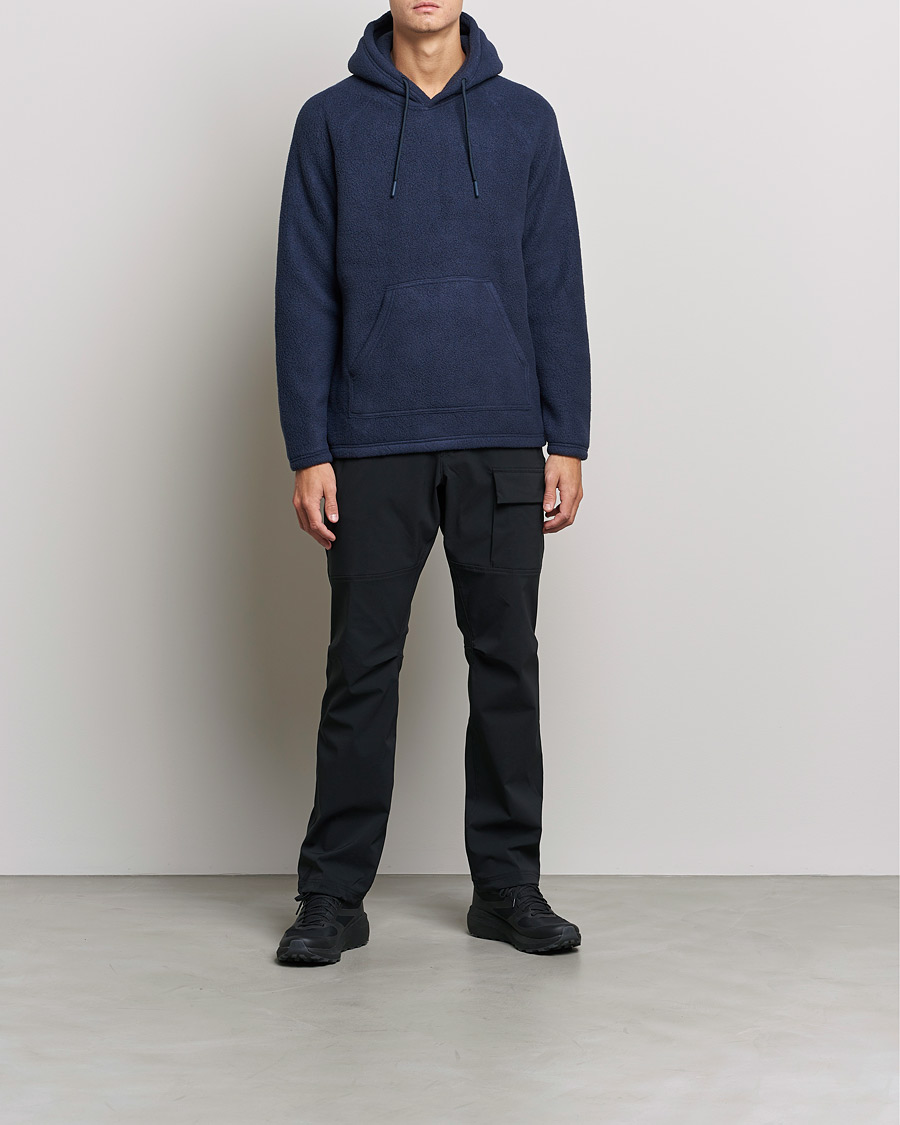 Herren | Pullover | Peak Performance | Fleece Hood Blue Shadow
