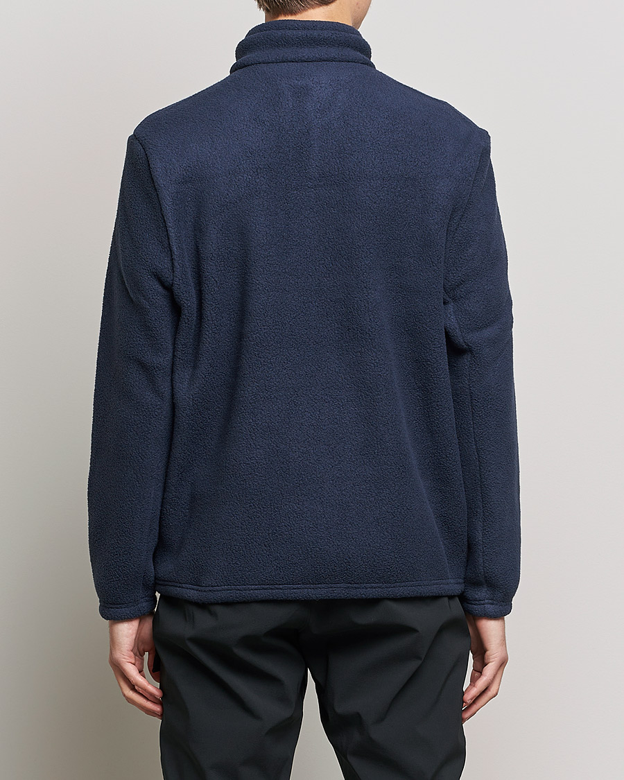 Herren | Pullover | Peak Performance | Fleece Snap T-Neck Blue Shadow