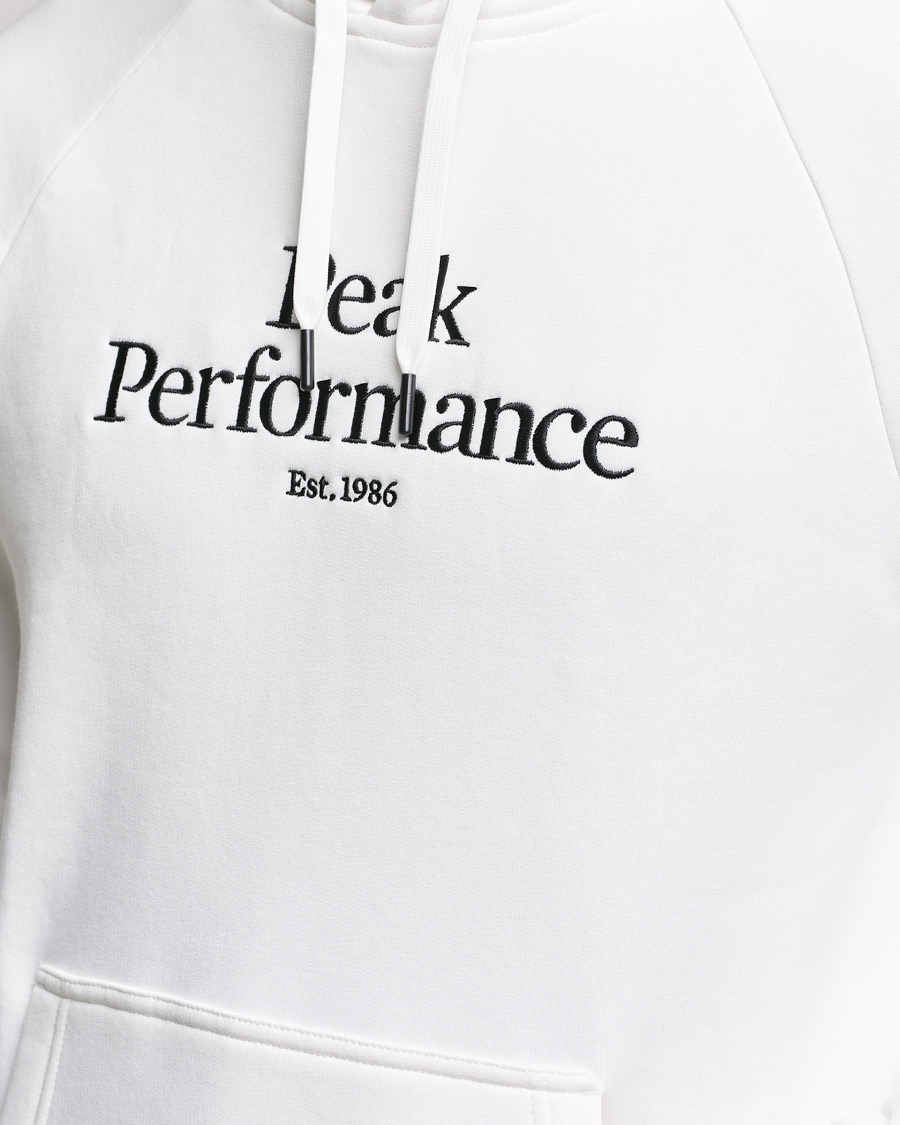 Herren | Pullover | Peak Performance | Original Logo Hoodie Offwhite