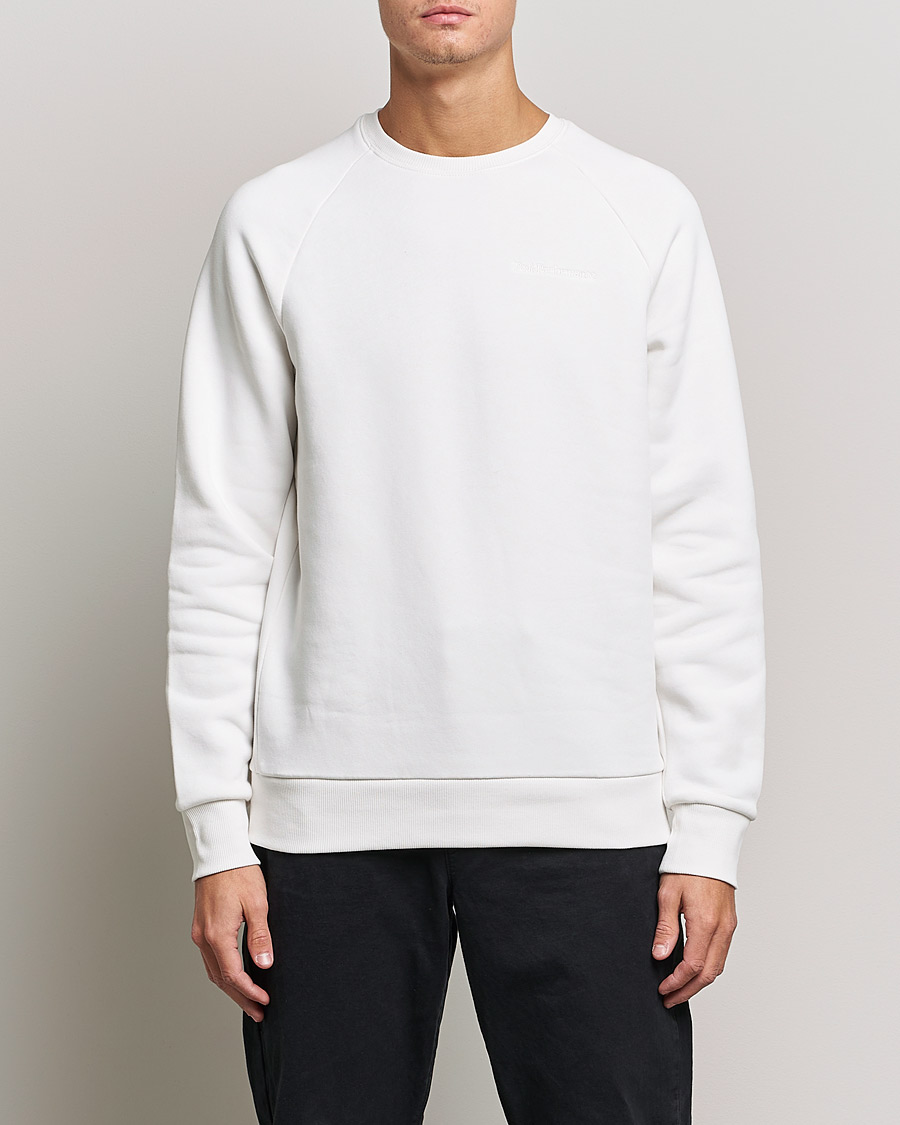 Herren | Pullover | Peak Performance | Original Logo Crew Neck Sweatshirt Off White