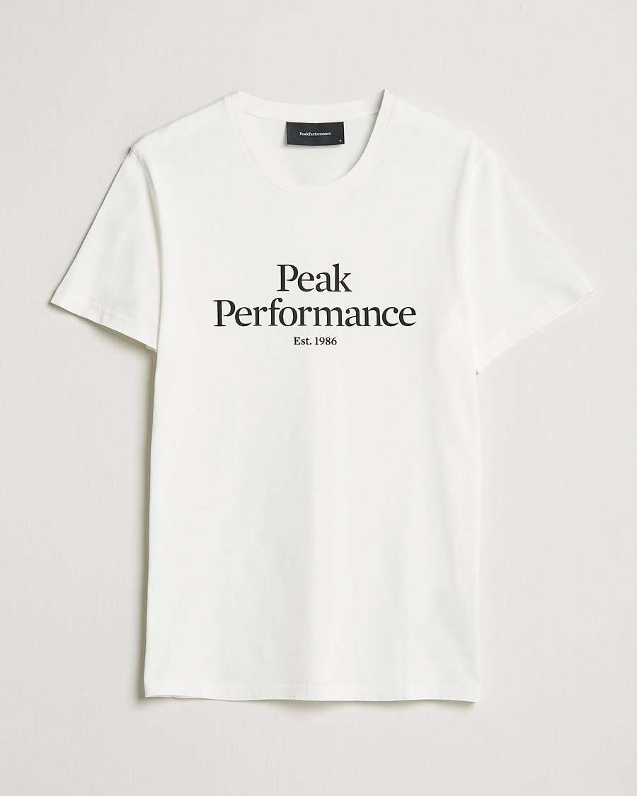 Herren | T-Shirts | Peak Performance | Original Tee Off White