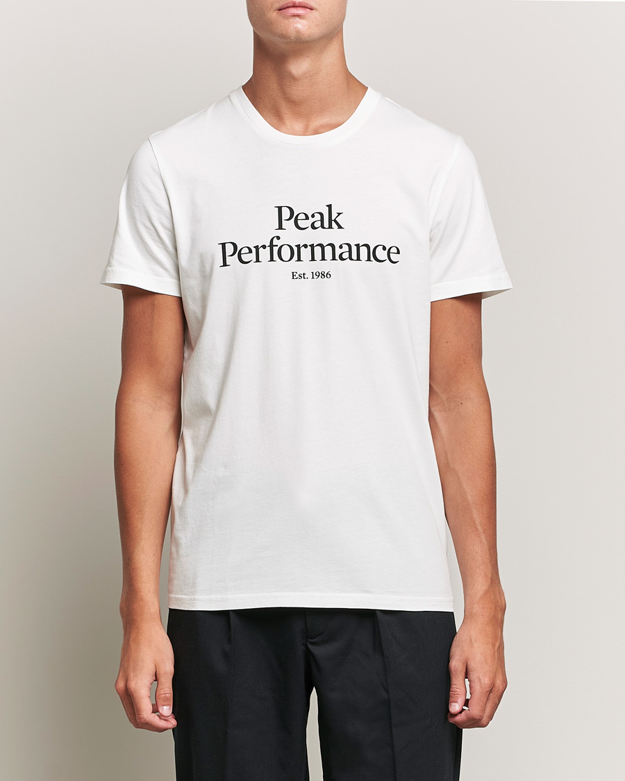 Herren | T-Shirts | Peak Performance | Original Tee Off White