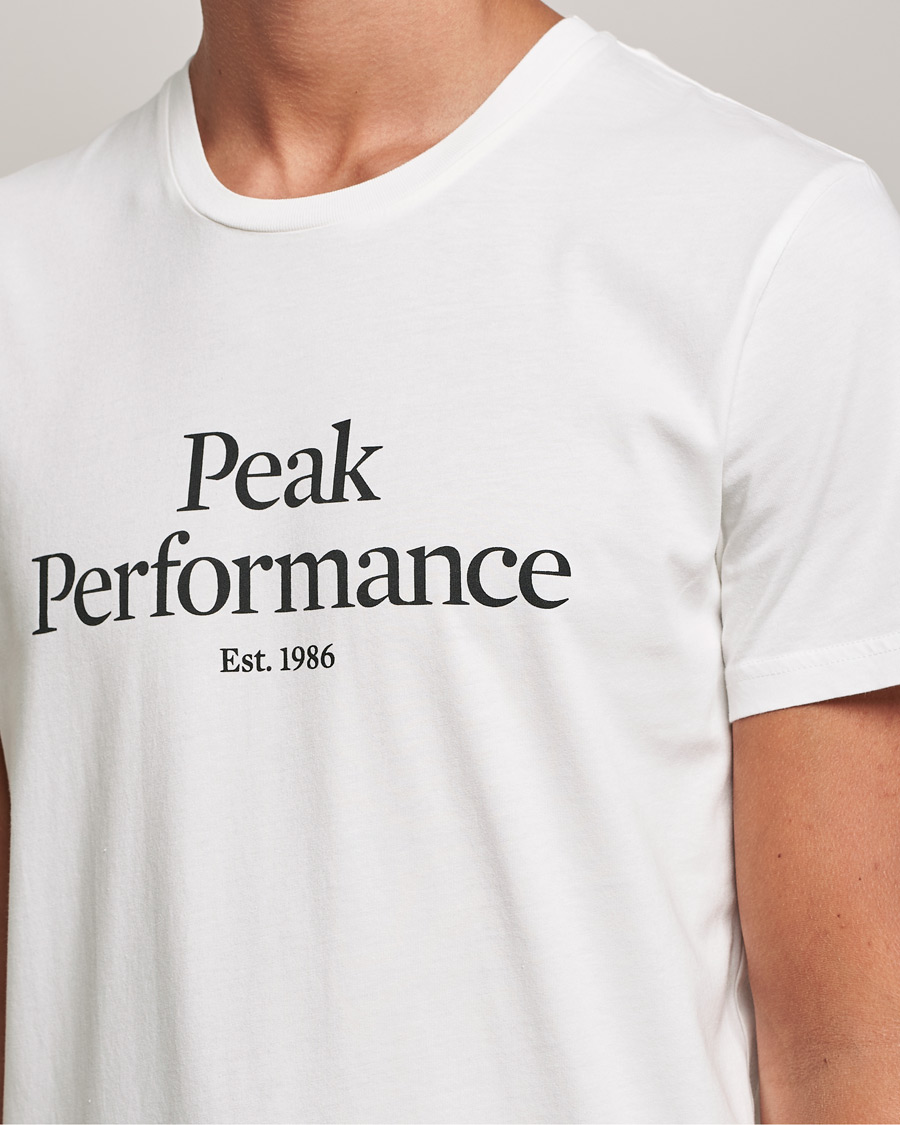 Herren | T-Shirts | Peak Performance | Original Tee Off White