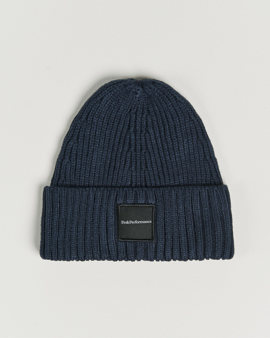 Herren | Peak Performance Cornice Ribbed Hat Blue Shadow | Peak Performance | Cornice Ribbed Hat Blue Shadow