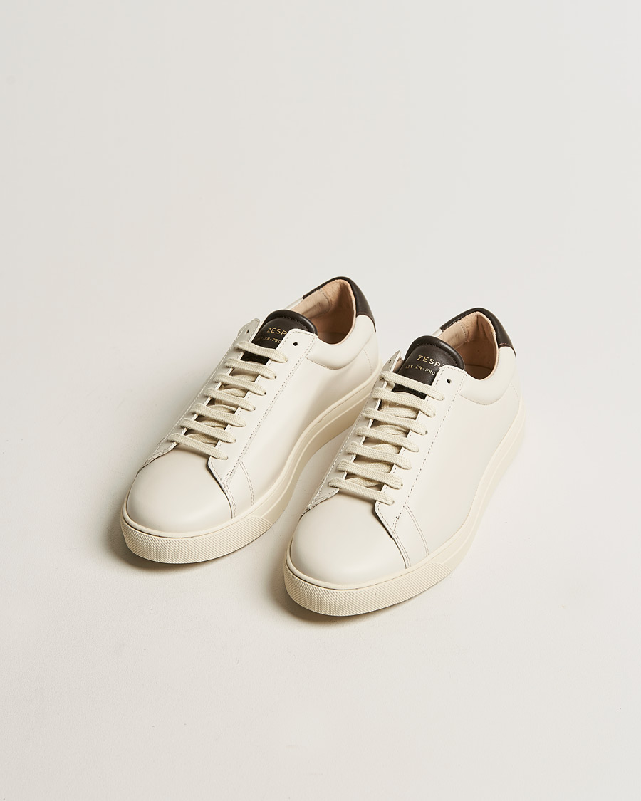 Herren | Zespà ZSP4 Nappa Leather Sneakers Chocolate | Zespà | ZSP4 Nappa Leather Sneakers Chocolate