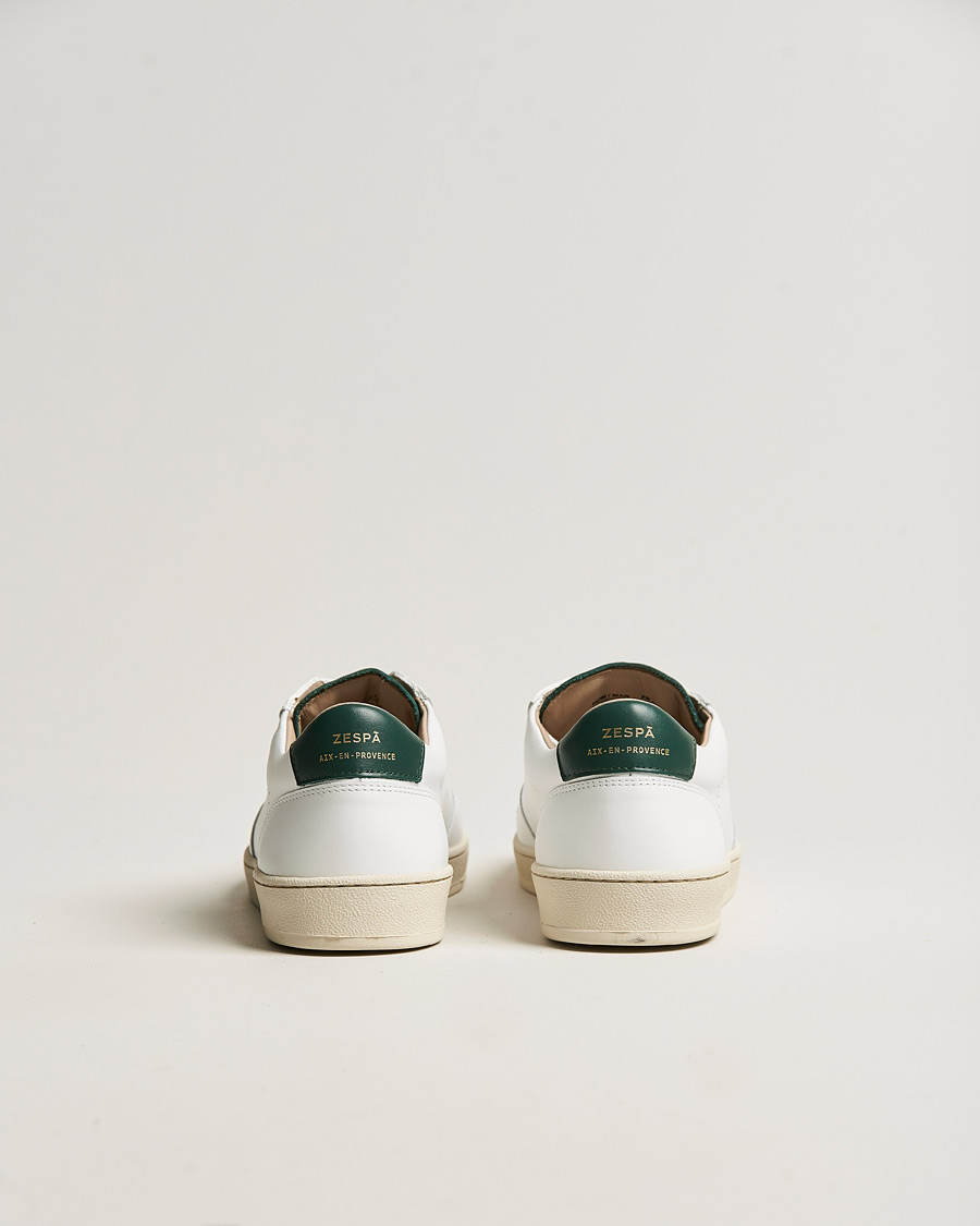 Herren | Sneaker | Zespà | ZSP23 APLA Leather Sneakers Vert Sombre