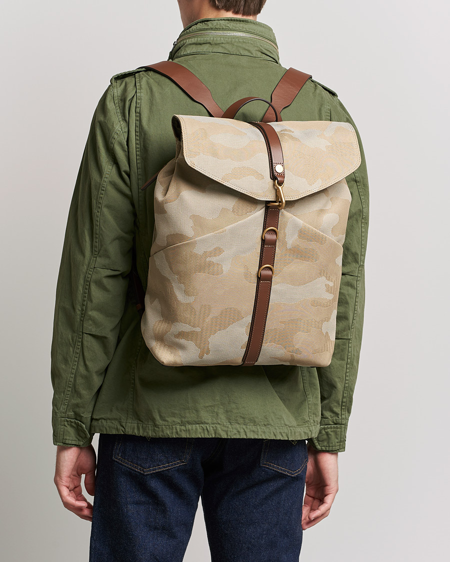 Herren | Mismo M/S Rucksack Shades off Dune/Cuoio | Mismo | M/S Rucksack Shades off Dune/Cuoio
