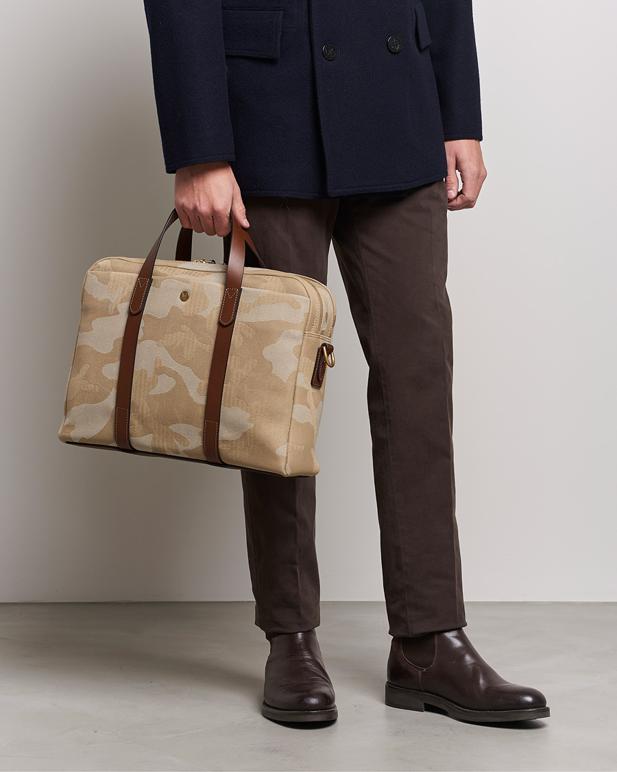 Herren |  | Mismo | M/S Endeavour Briefcase Shades off Dune/Cuoio