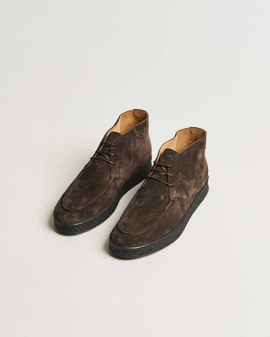 Herren |  | C.QP | Plana Suede Chukka Boot Chocolate Brown