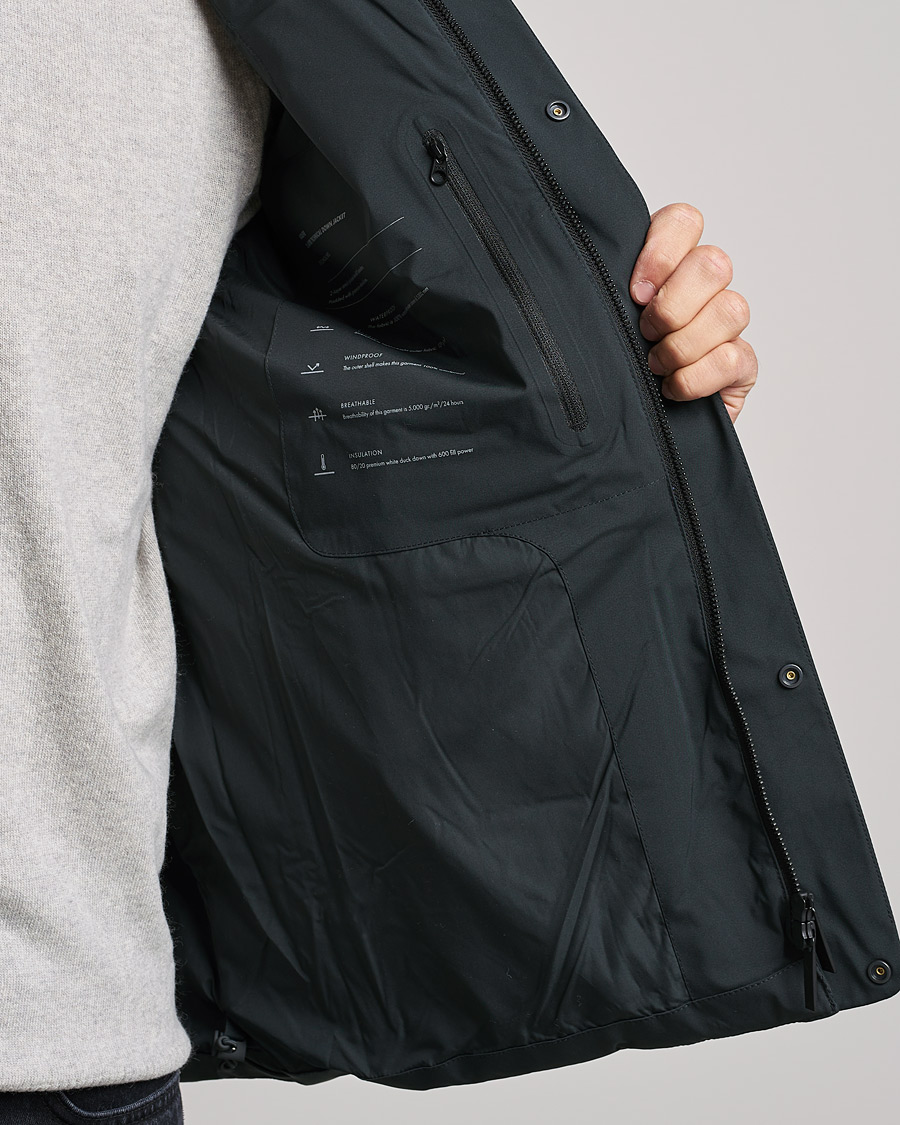 Herren | Jacken | NN07 | Golfie Padded Down Jacket Dark Grey