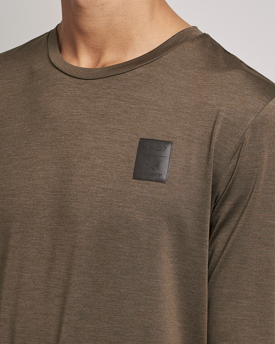 Herren | T-Shirts | NN07 | Pace Long Sleeve T-Shirt Clay