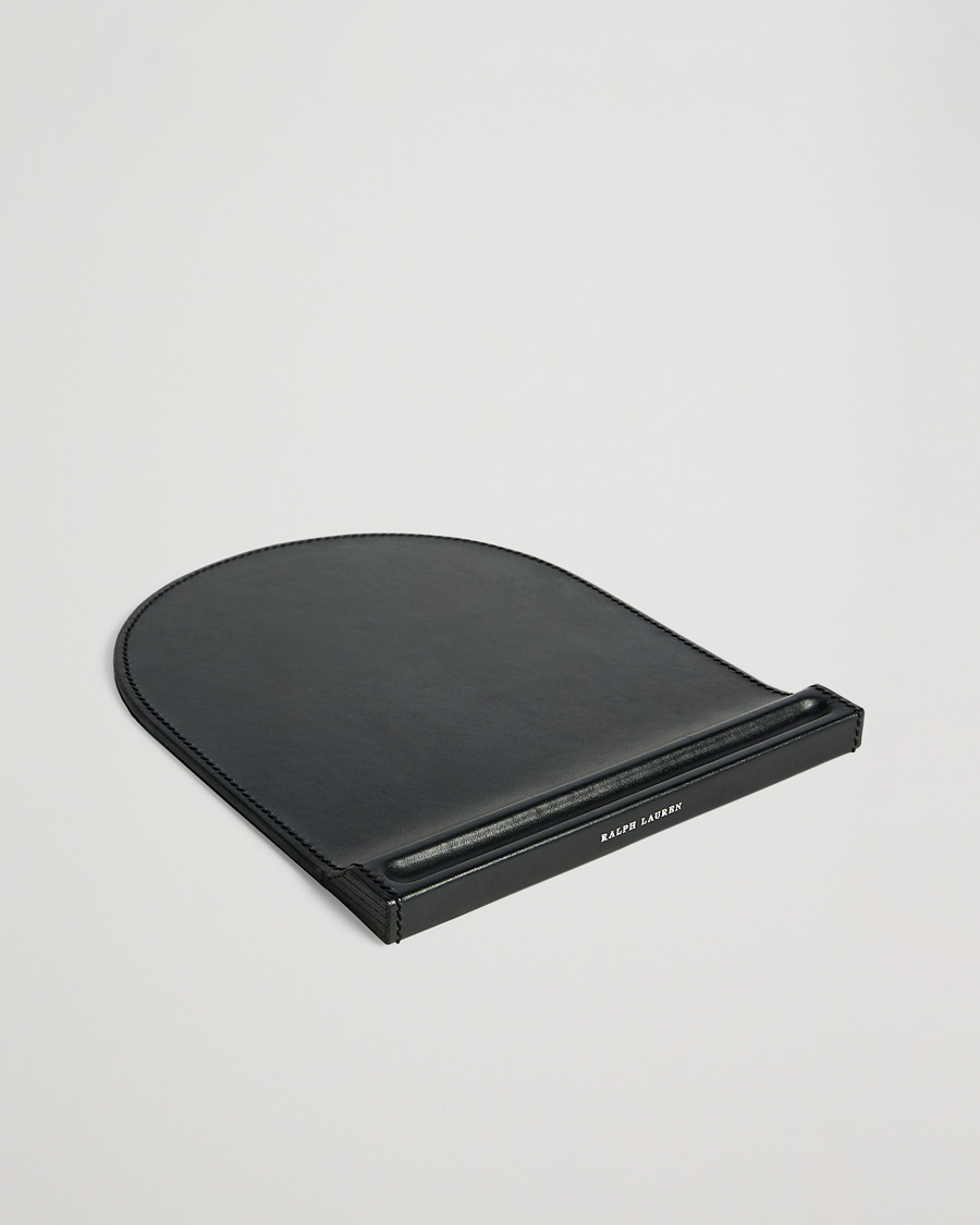 Men |  | Ralph Lauren Home | Brennan Leather Mouse Pad Black