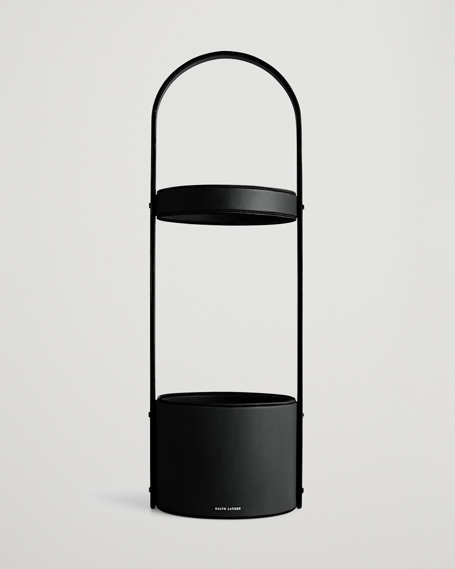 Herr |  | Ralph Lauren Home | Brennan Leather Umbrella Stand Black