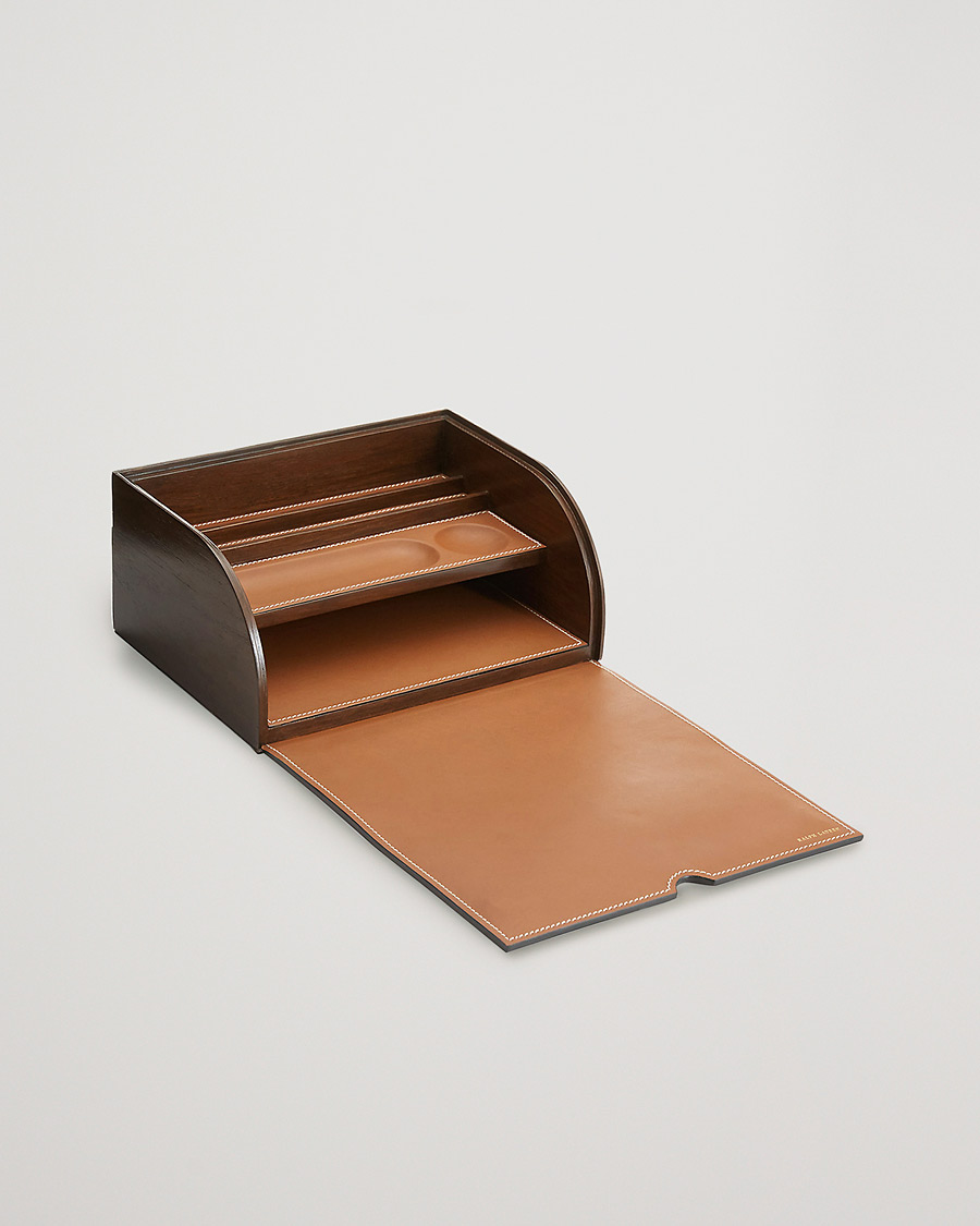 Herren | Ralph Lauren Home Brennan Leather Writers Box Saddle Brown | Ralph Lauren Home | Brennan Leather Writers Box Saddle Brown