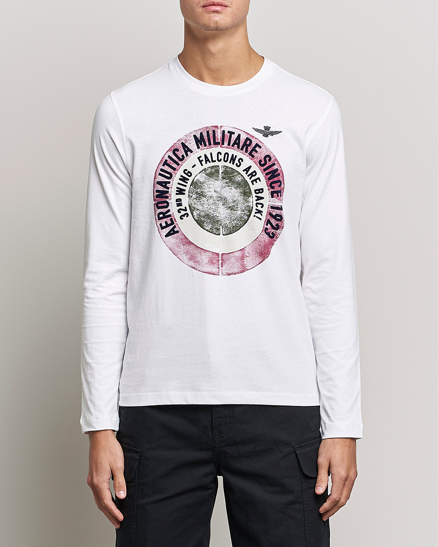 Herren | T-Shirts | Aeronautica Militare | Long Sleeve Tee Off White