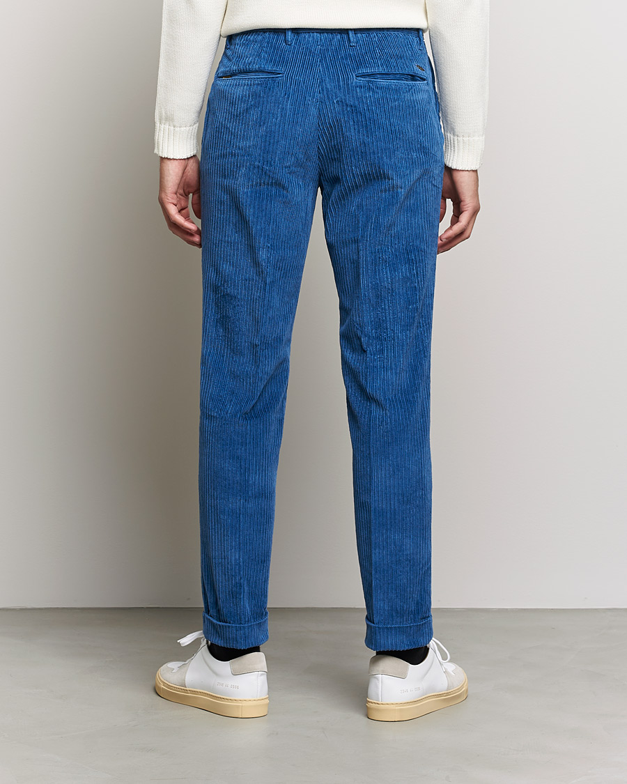 Herren | Hosen | Incotex | Regular Fit Heavy Cord Slacks Royal Blue