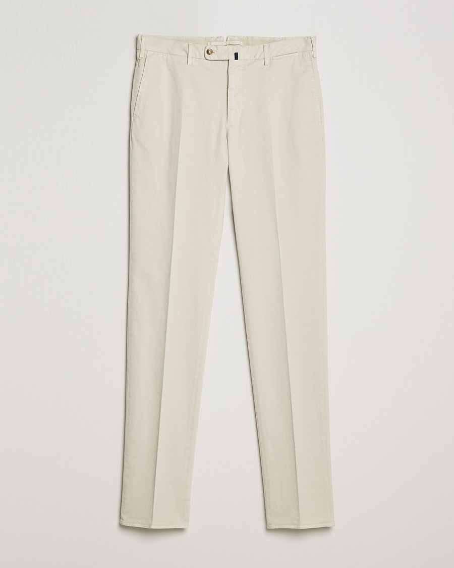 Herren | Hosen | Incotex | Regular Fit Cotton Stretch Chinos Light Beige