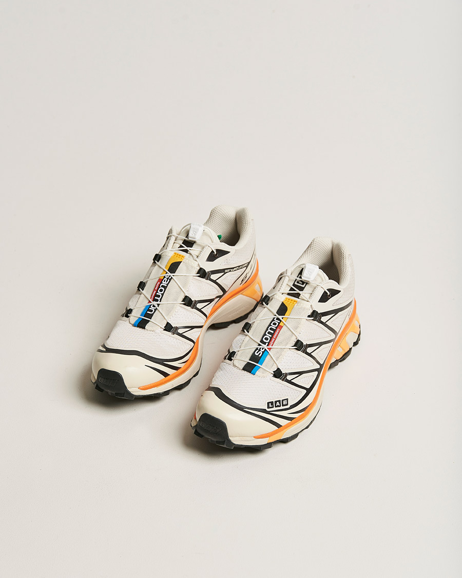 Herren | Sneaker | Salomon | XT-6 Running Sneakers Beige/Orange