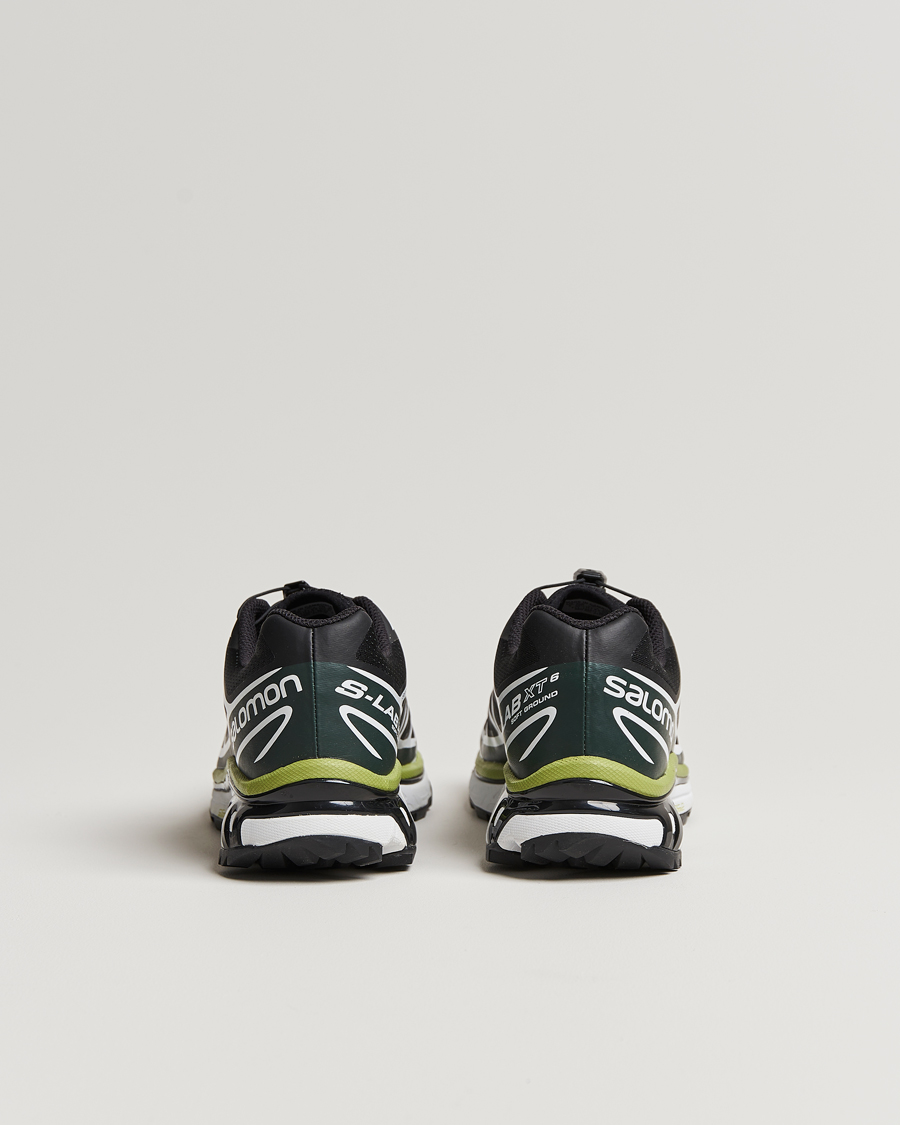 Herren | Salomon XT-6 Running Sneakers Black/Green | Salomon | XT-6 Running Sneakers Black/Green