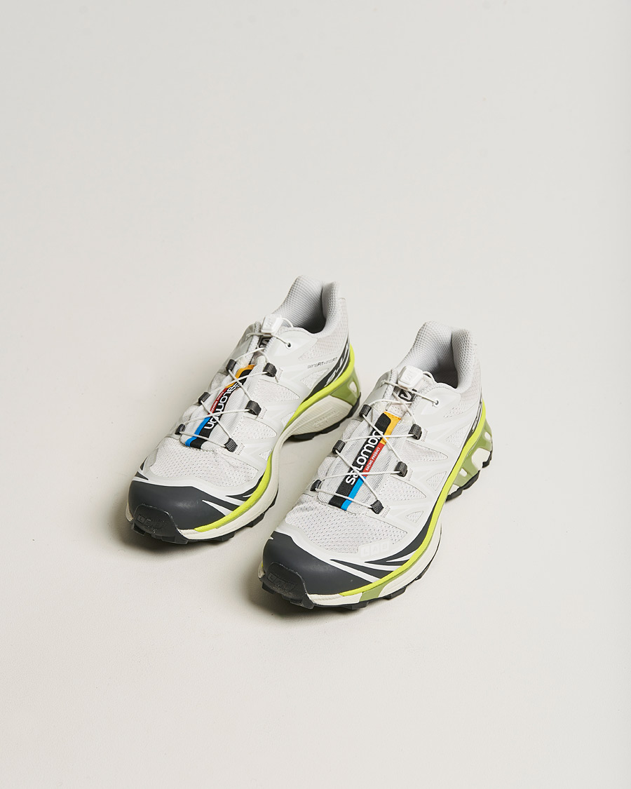 Herren | Salomon XT-6 Running Sneakers Grey/Yellow | Salomon | XT-6 Running Sneakers Grey/Yellow