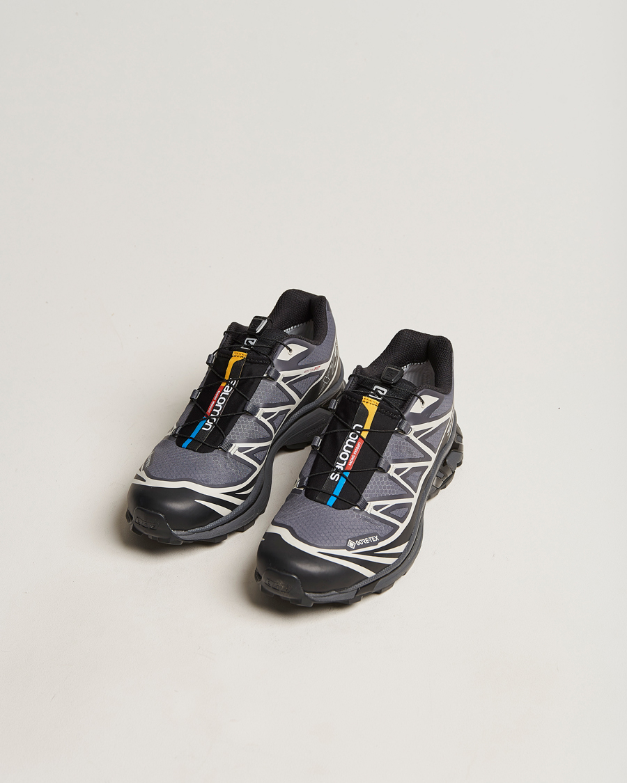 Herren | Schuhe | Salomon | XT-6 GTX Running Sneakers Black/Ebony
