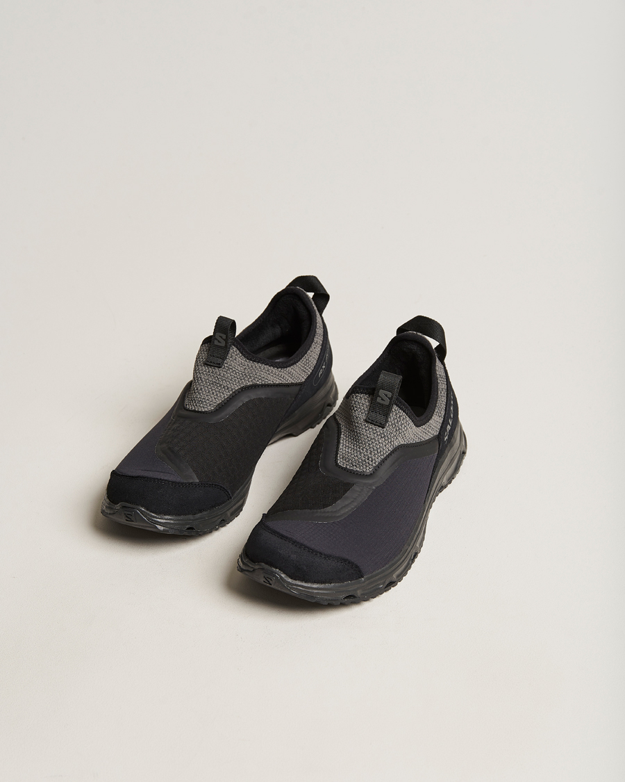 Herren | Schwarze Sneakers | Salomon | RX Snug Slipper Black