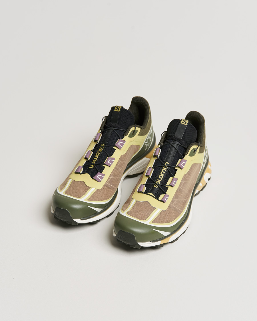 Herren | Salomon XT-6 Running Sneakers Kelp | Salomon | XT-6 Running Sneakers Kelp