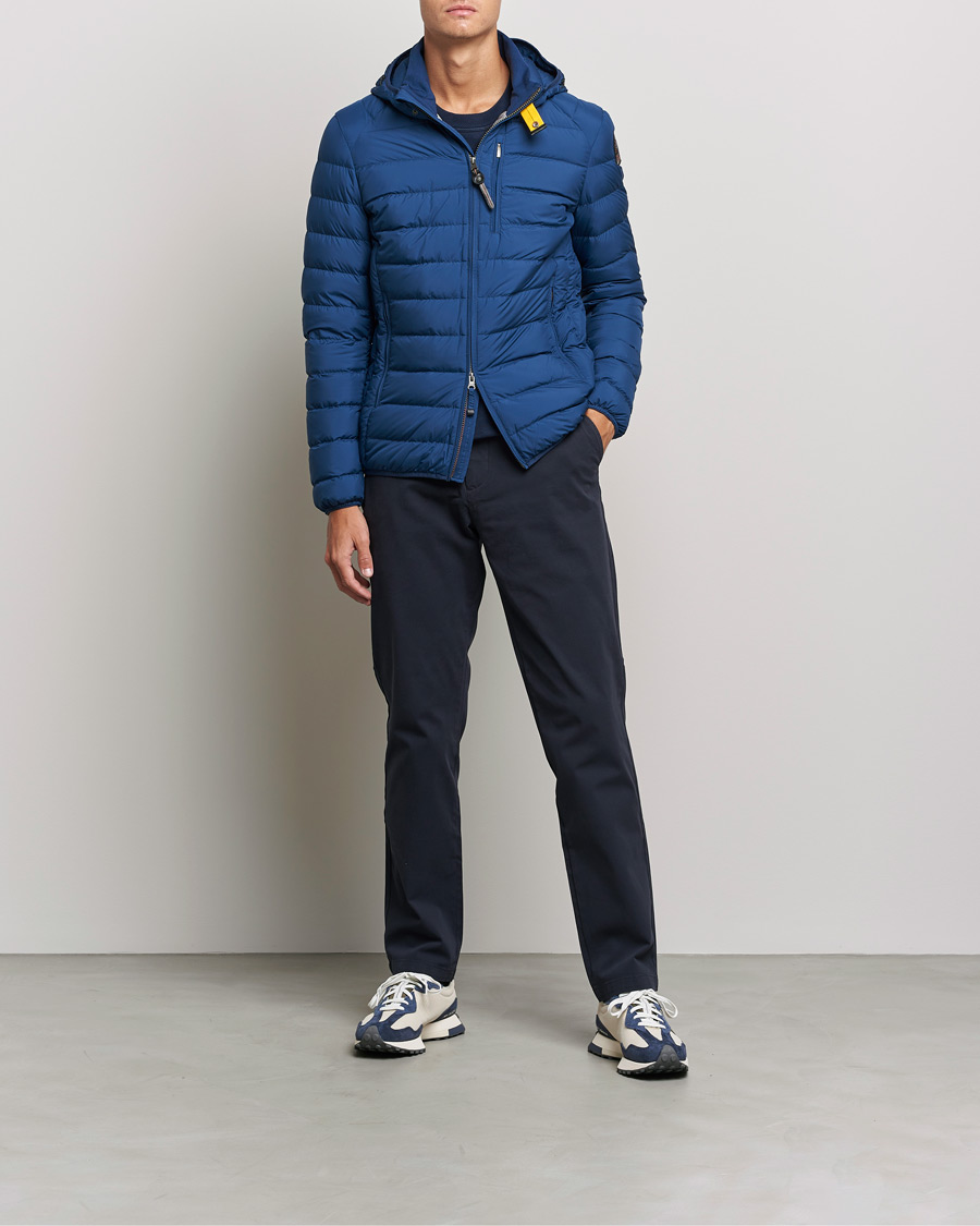 Herren | Parajumpers | Parajumpers | Last Minute Lighweight Hooded Jacket Estate Blue
