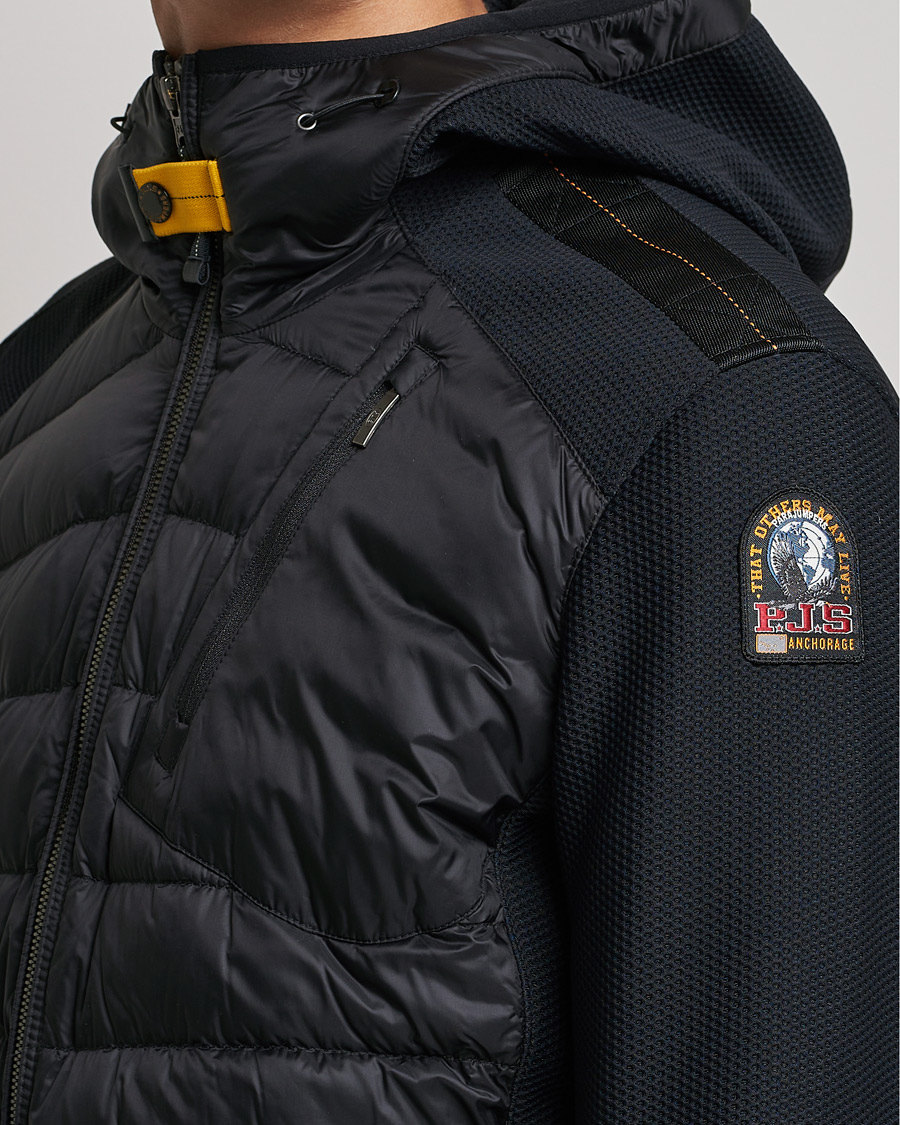 Herren | Jacken | Parajumpers | Nolan Hybrid Hooded Jacket Black