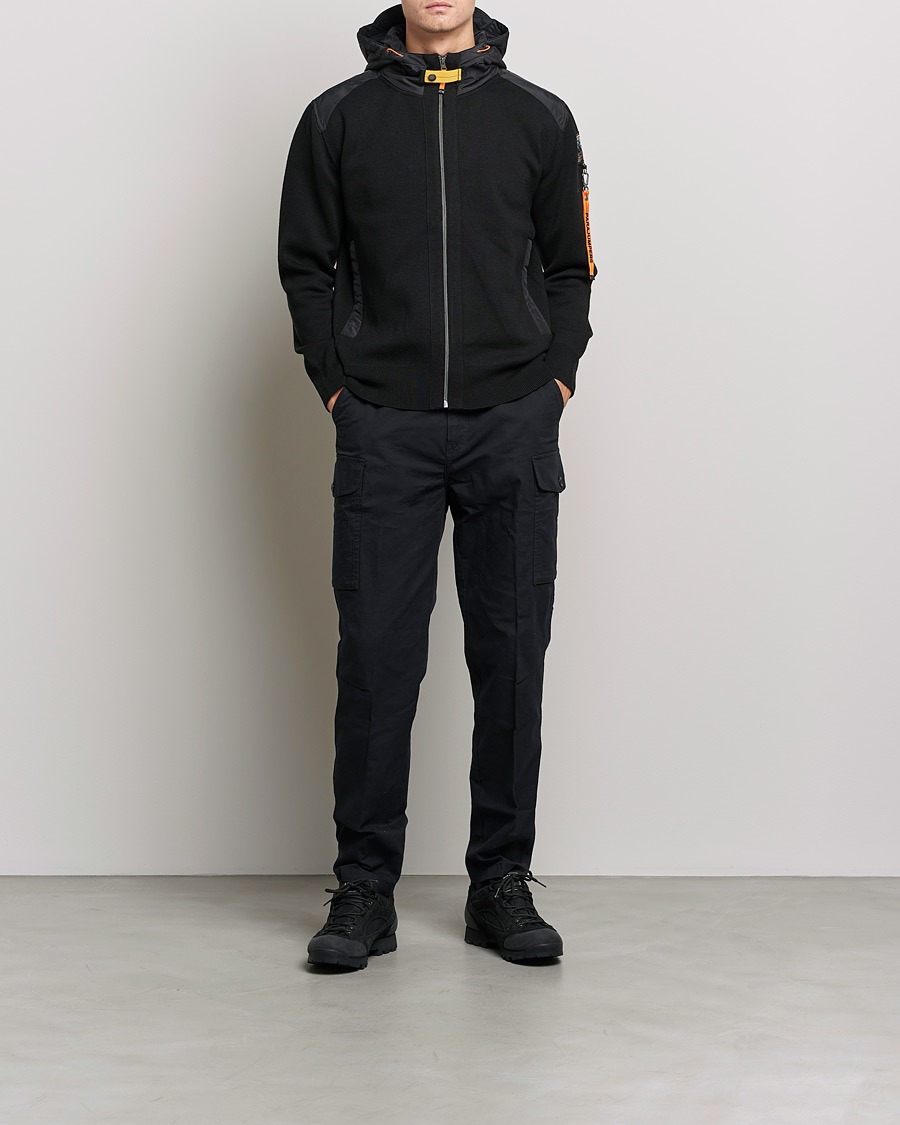 Herren |  | Parajumpers | Dominic Merino Hybrid Jacket Black