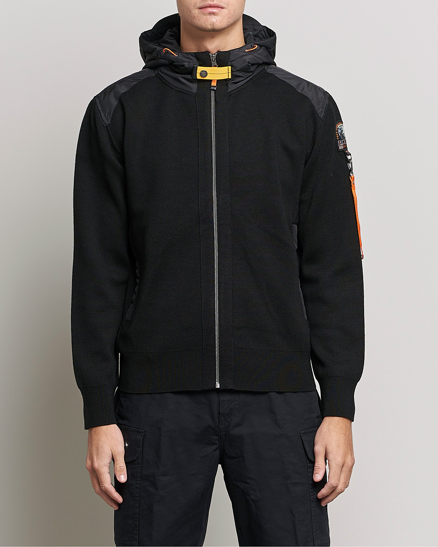 Herren |  | Parajumpers | Dominic Merino Hybrid Jacket Black