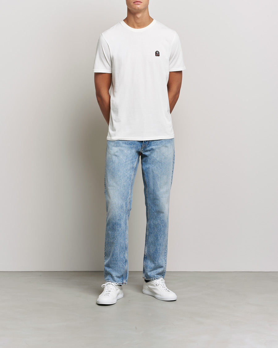 Herren | Parajumpers | Parajumpers | Basic Cotton Tee Off White