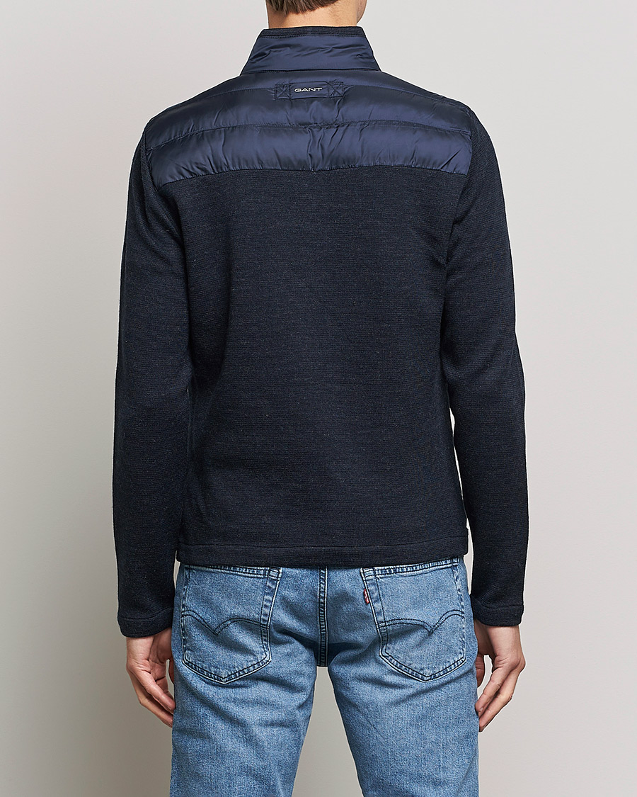 Herren | Jacken | GANT | Midex Media Light Padded Jacket Evening Blue