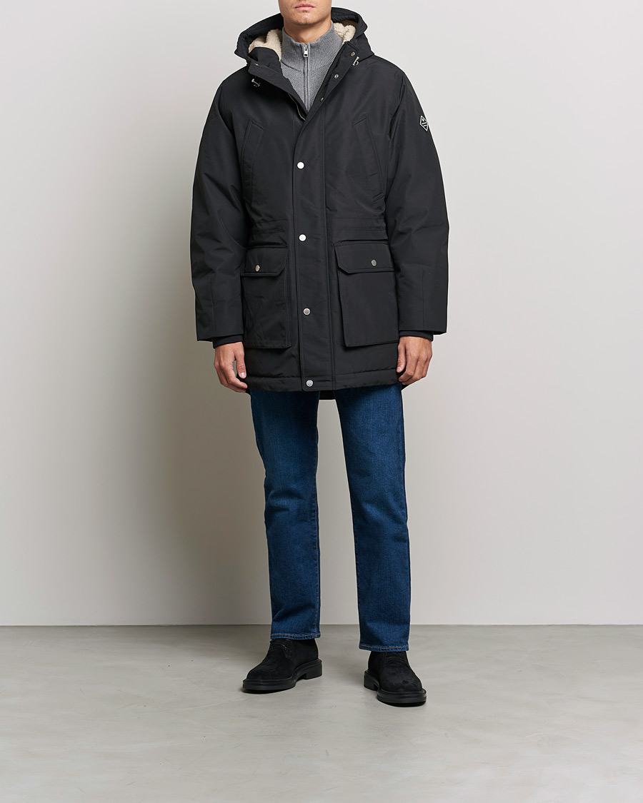 Herren | Jacken | GANT | The Everyday Parka Black
