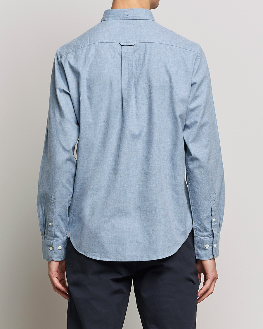 Herren | Hemden | GANT | Regular Fit Flannel Shirt Atlantic Sea