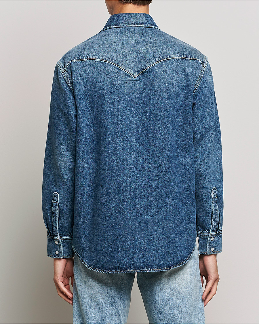 Herren | Hemden | GANT | Western Denim Shirt Vintageg Blue