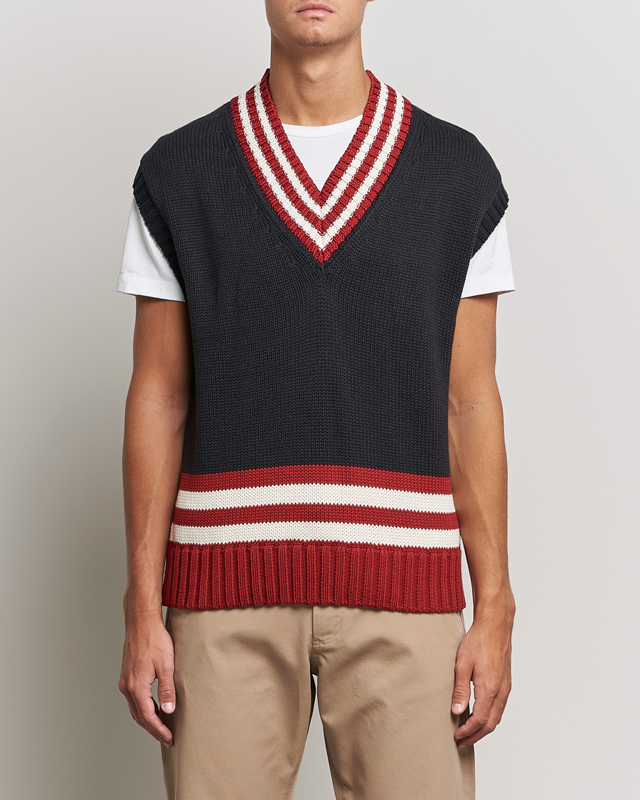 Herren | Pullover | GANT | Oversize Vest Autumn Sunset